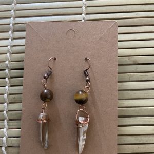 EARTH & SEA DROP EARRINGS
