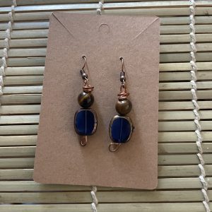 MIDNIGHT SUN DROP EARRINGS